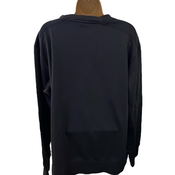 Nike Dri-Fit Iowa Hawkeyes Pullover Sweatshirt Black Gold XL - Picture 2 of 6